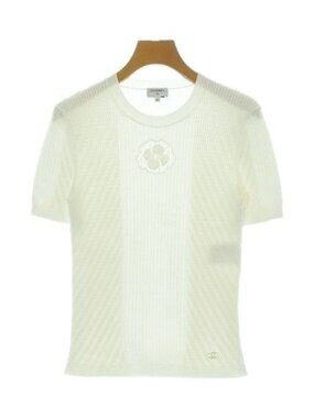 Chanel Knit Sweater White